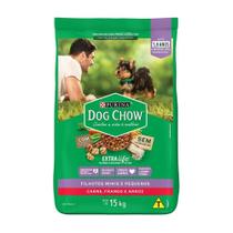Ração Purina Dog Chow para Cães Extra Life Filhotes - Mini/Pequeno, Carne/Frango/Arroz, 15Kg Ração Purina Dog Chow para Cães Extra Life Filhotes - Mini/Pequeno, Carne/Frango/Arroz, 15Kg