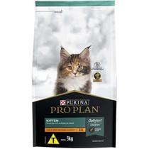Ração Purina Pro Plan kitten para gatos filhotes 3kg Ração Purina Pro Plan kitten para gatos filhotes 3kg