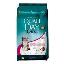 Ração Qualiday Para Gatos Filhotes e Lactação Sabor Frango e Arroz 1 kg Ração Qualiday Para Gatos Filhotes e Lactação Sabor Frango e Arroz 1 kg