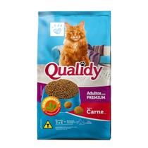 Ração Qualidy para Gatos Premium Adultos Carne 10,1Kg