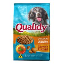 Ração Qualidy Premium Carne e Frango Cachorro Adulto 1kg - PEC ADIMAX