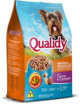Ração Qualidy Premium para Cães Adultos de Pequeno Porte Sabor Carne 1kg