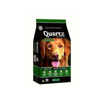 Ração Quartz Essencial 15Kg - Cães Adultos de todas as Raças Sabor Frango e Arroz com Polpa de Beterraba e Açafrão