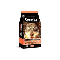 Ração Quartz Para Cães Sênior 7+ de Raças Médias e Grandes 15Kg - Sabor Frango e Arroz com Polpa de Beterraba Batata Doce e Açafrão