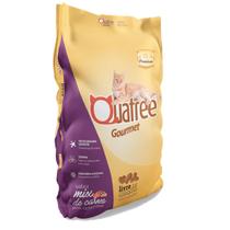 Ração Quatree Gourmet para Gatos Adultos Sabor Mix de Carnes - 10,1kg