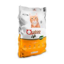 Ração Quatree Life para Gatos Castrados Sabor Frango e Arroz - 10,1kg