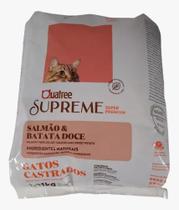Ração Quatree Super Premium para Gatos Salmão e Batata Doce
