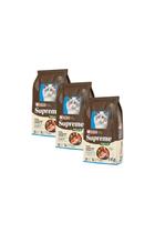 Ração Quatree Supreme Gatos Castrados Sênior +7 Anos 3 x 1,1kg