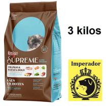 Ração Quatree Supreme para Cães Filhotes de Raças Pequenas - 3 kilos