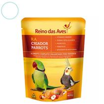 Ração R.A Parrots Calopsita Papagaio Reino Das Aves 400g