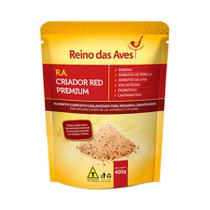 Ração Reino das Aves Farinhada Criador Red Premium para Pássaros - 400g
