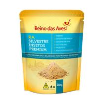 Ração Reino das Aves Silvestre Insetos Premium para Pássaros - 400g