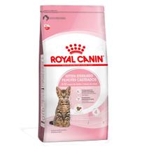 Ração Royal Canin Feline Health Nutrition Kitten Sterilised para Gatos Filhotes Castrados de 6 a 12 meses - 4 Kg