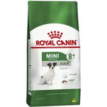 Ração Royal Canin Mini Adult 8+ para Cães Adultos de Raças Pequenas com 8 Anos ou mais 1kg