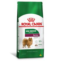 Ração Royal Canin Mini Indoor Adult Senior Cães Adultos mais 8 anos 7,5kg