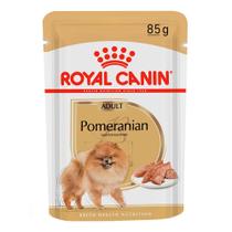 Ração Royal Canin Sachê Breed Health Nutrition para Cães Adultos Pomeranian - 85 g