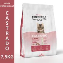 Ração Royal Canin Super Premium Cat Castrado 2,5kg e 7,5KG Controle de Peso para Gatos Adultos Sem Corantes Artificiais Ração Royal Canin Super Premium Cat Castrado 2,5kg e 7,5KG Controle de Peso para Gatos Adultos Sem Corantes Artificiais