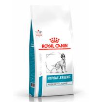 Ração Royal Canin Veterinary Hypoallergenic Moderate Calorie para Cães Adultos com Sensibilidades Alimentares 2 kg