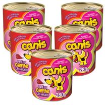 Ração Sache Para Cachorro Canis Adulto Carne 280gr Kit 5un