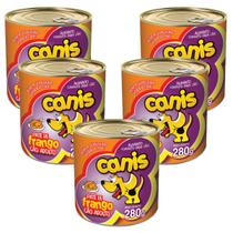 Ração Sache Para Cachorro Canis Adulto Frango 280gr Kit5un
