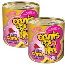 Ração Sache Para Cachorro Canis Filhote Carne 280gr Kit 2un Ração Sache Para Cachorro Canis Filhote Carne 280gr Kit 2un