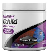 Ração Seachem Nutridiet Cichlid Flakes C/ Probio 30g Ração Seachem Nutridiet Cichlid Flakes C/ Probio 30g