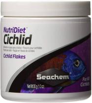 Ração Seachem Nutridiet Cichlid Flakes C/ Probio 30g Ração Seachem Nutridiet Cichlid Flakes C/ Probio 30g