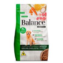 Ração Seca Balance Carne, Frango e Vegetais para Cães Adultos Porte Médio e Grande - 10,1 Kg