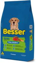 Ração Seca Besser Natural Premium para Cães Adultos 7kg