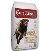 Ração Seca Dog Excellence Light Cães Adultos Raças Medias e Grandes 15kg