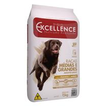 Ração Seca Dog Excellence Light para Cães Adultos - 15 Kg