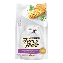 Ração Seca Fancy Feast para Gatos - Frango e Peru (1,36kg)