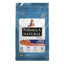 Ração Seca Fórmula Natural Salmão para Gatos Adultos Castrados - 1 Kg