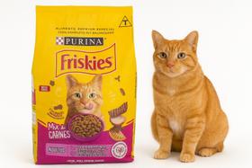 Ração Seca Gato Friskies Carne Peru Fígado Frango 1kg
