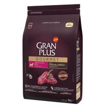 Ração Seca GranPlus Gourmet Ovelha & Arroz para Cães Adultos Portes Mini e Pequeno