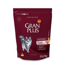 Ração Seca GranPlus Menu Salmão & Arroz para Gatos Adultos Castrados Ração Seca GranPlus Menu Salmão & Arroz para Gatos Adultos Castrados