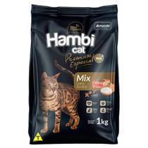 Ração Seca Hambi Premium Especial Mix para Gatos Adultos - 1 Kg