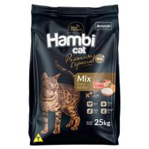 Ração Seca Hambi Premium Especial Mix para Gatos Adultos - 25 Kg
