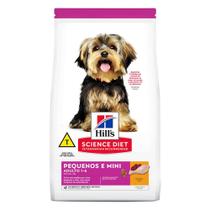 Ração Seca Hill's Science Diet para Cães Adultos Raças Minis e Pequenas - 800 g