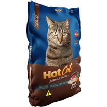 Ração Seca Hot Cat Mix Sem Corantes 10kg para Gatos Filhotes e Adultos - Hot Cat , Quatree