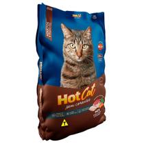 Ração Seca Hot Cat Mix Sem Corantes para Gatos Filhotes e Adultos - 10,1 Kg