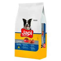 Ração Seca Japi Tradicional Premium Carne para Cães Adultos - 10,1 Kg