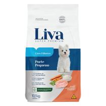 Ração Seca Liva Super Premium para Cães Filhotes de Raças Pequenas - 10,1 Kg