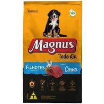 Ração Seca Magnus Todo Dia Carne para Cães Filhotes 10kg