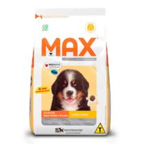 Ração Seca Max Carne Arroz Cães Filhotes Médio Grande 20 Kg