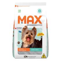 Ração Seca Max Carne e Arroz para Cães de Porte Pequeno - 1 Kg