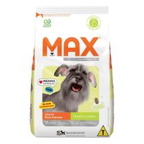 Ração Seca Max Carne, Frango e Arroz para Cães Idosos de Porte Pequeno - 3 Kg