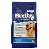 Ração Seca Max Dog para Cães Adultos - 15 Kg