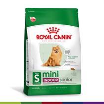 Ração Seca Mini Indoor Senior para Cães Idosos de Porte Pequeno com 8 Anos ou Mais 2,5Kg 2.5kg Royal Canin Ração Seca Mini Indoor Senior para Cães Idosos de Porte Pequeno com 8 Anos ou Mais 2,5Kg 2.5kg Royal Canin