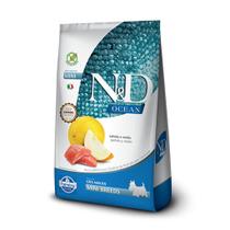Ração Seca ND Ocean Canine Salmão e Melão Adult Mini Breeds para Cães Adultos de Raças Pequenas - 2,5Kg